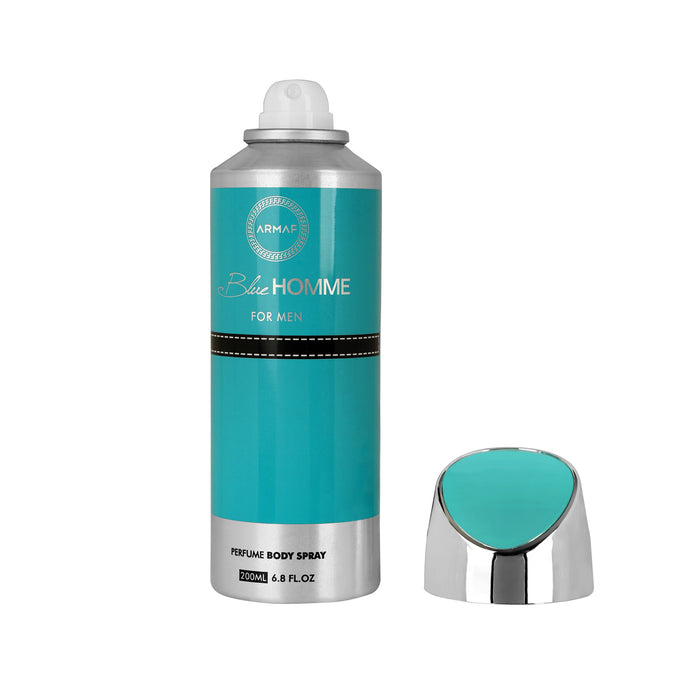 Armaf Blue Homme Deodorants for Men - 200ML Each (Pack of 2)