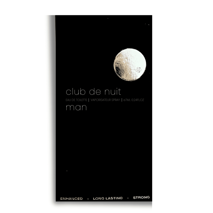 Armaf Club De Nuit Man Eau De Toilette (EDT) 7ML Fragrance for Men - Trial Pack