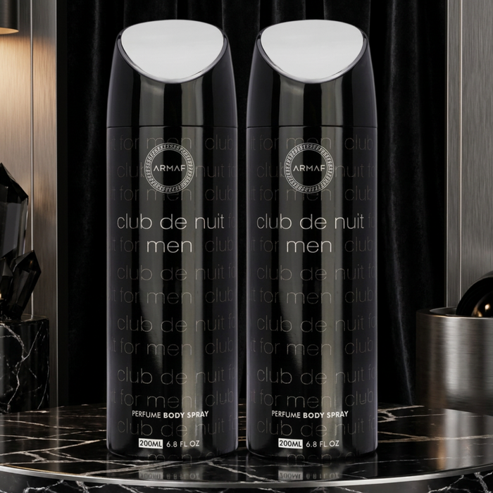 Armaf Club De Nuit Men Deodorants for Men - 200ML Each (Pack of 2)