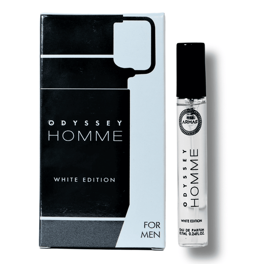 Armaf Odyssey Homme White Edition Eau De Parfum (EDP) 7ml Fragrance for Men - Trial Pack