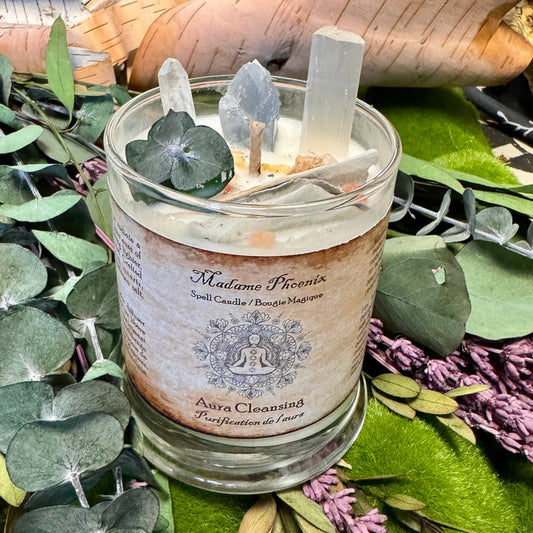 Aura Cleansing Deluxe LIMITED EDITION Spell Candle