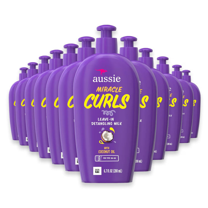 Aussie Curls Detangling Milk Curl Care - 6.7 oz - 12 Pack
