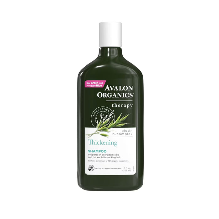 Avalon Organics Biotin B-Complex Thickening Shampoo 11 oz - 6 Pack