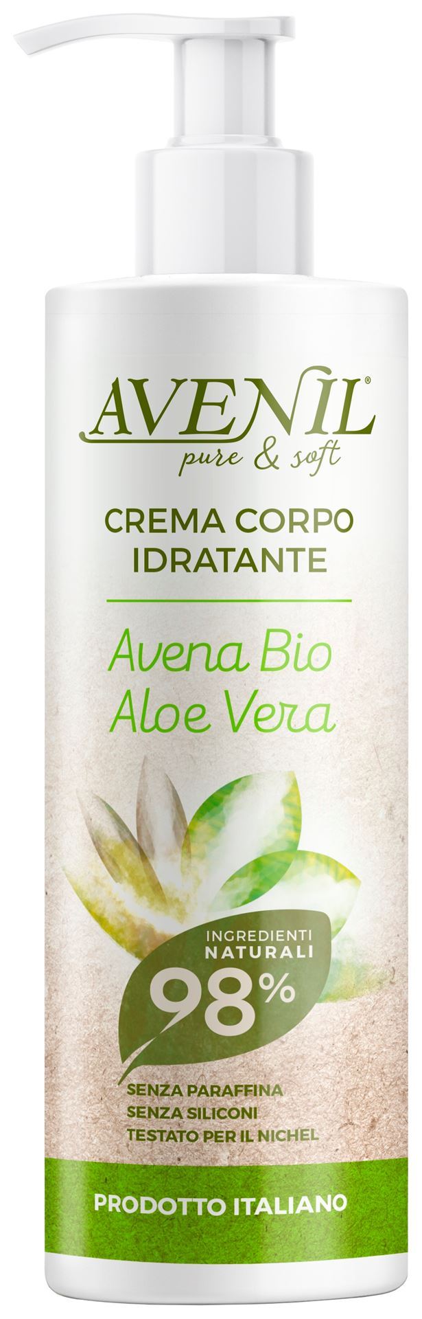Avenil Pure & Soft Moisturizing Body Cream 400 ml