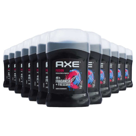 Axe - Deodorant Stick Fusion 48h  for Men  45 ml - 12 Pack