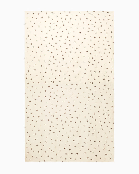 Baies Tablecloth - Natural/Dark Chocolate