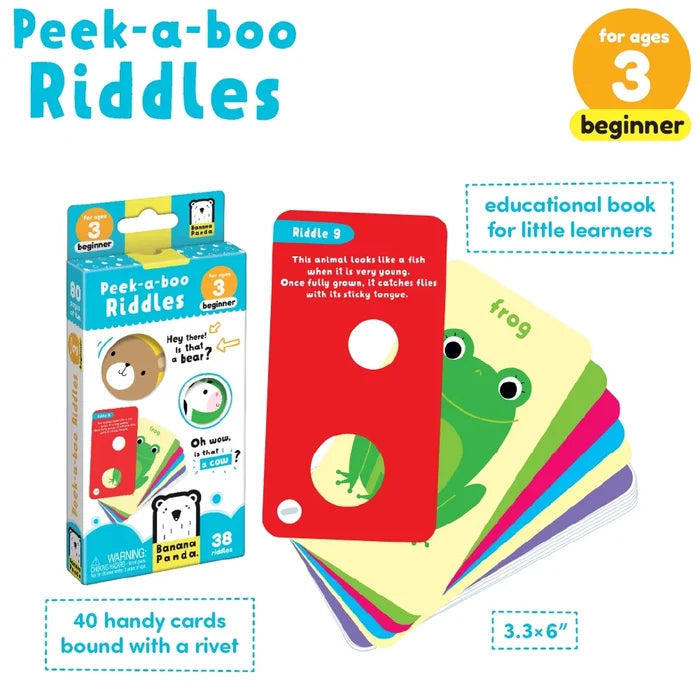 Banana Panda Peek A Boo Riddles
