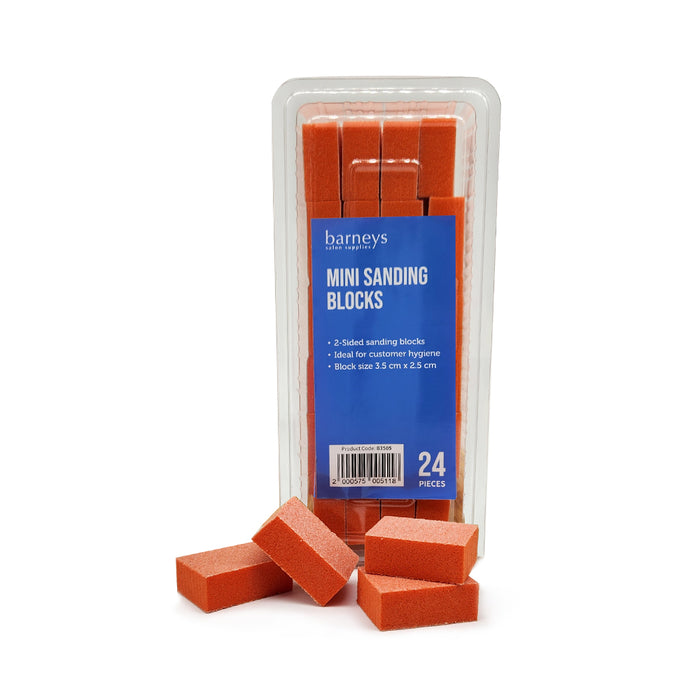 Barneys Mini Sanding Block - 24 Pieces