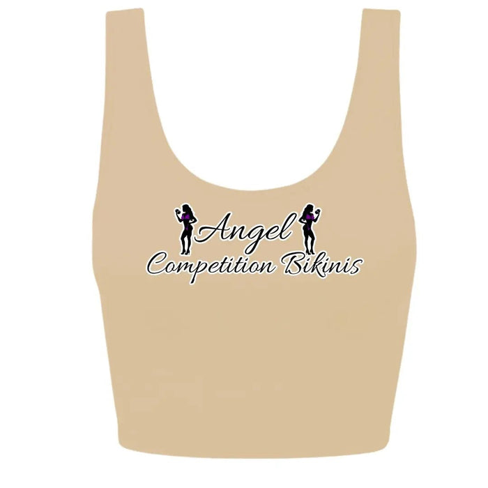 Beige ACB Crop Top