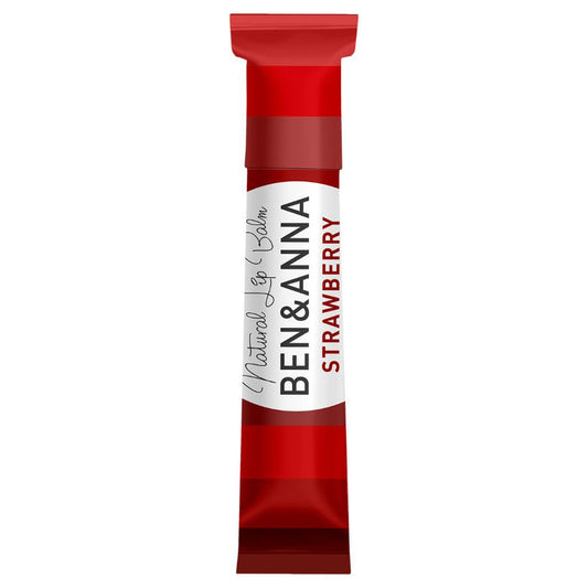 Ben & Anna Natural Lip Balm Strawberry 6g
