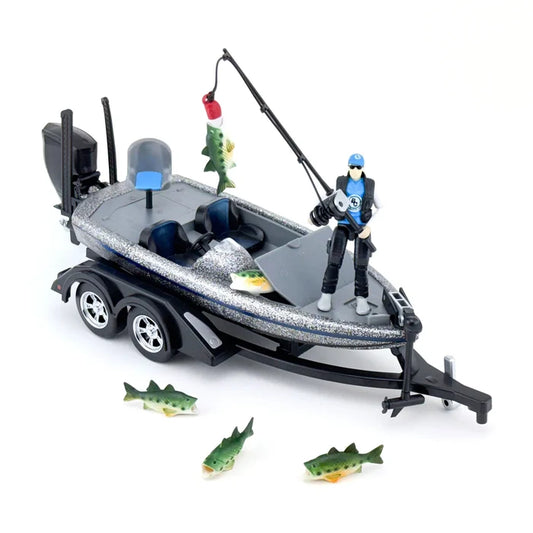 Big Country Bass Fishing Boat w/ Acc.