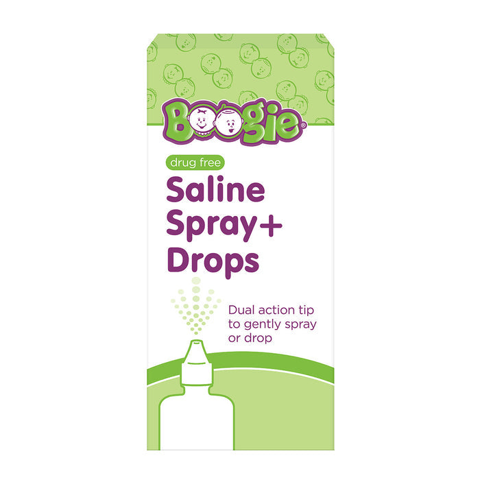 Boogie® Saline Spray + Drops