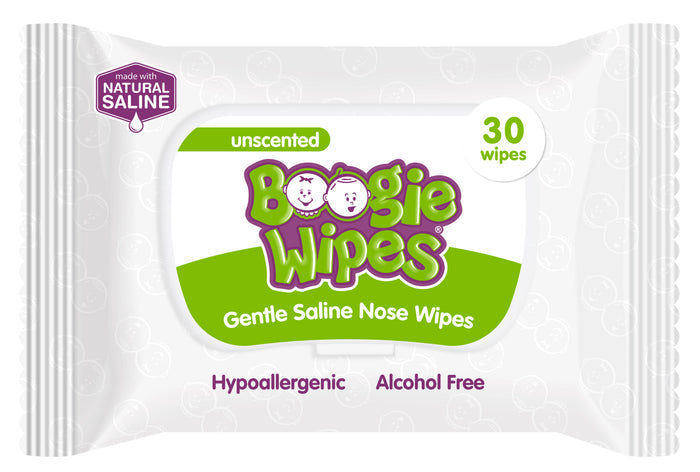 Boogie Wipes® Saline Nose Wipes (Case)