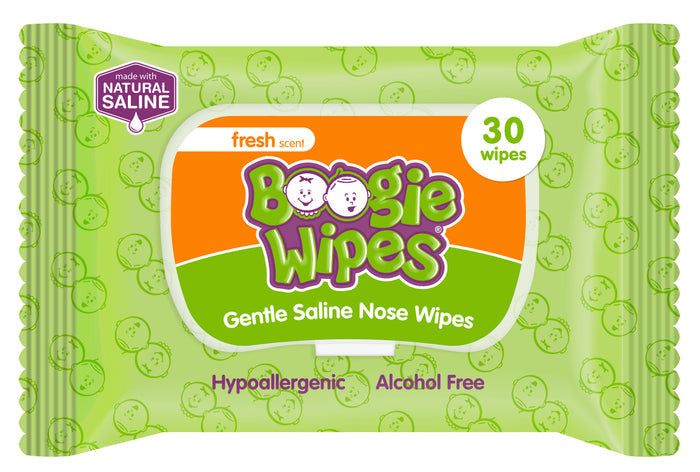 Boogie Wipes® Saline Nose Wipes (Case)