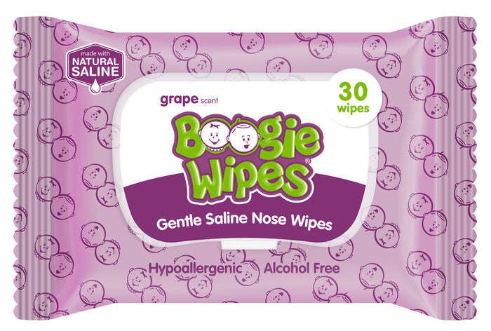 Boogie Wipes® Saline Nose Wipes (Case)