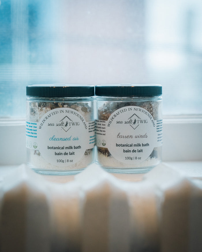 Botanical Salt Soak Sets