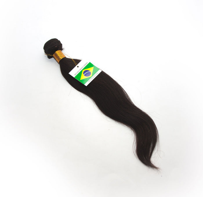 BRAZILIAN HUMAN HAIR WEFT FOR WEAVE (Silky straight) - Elysee Star