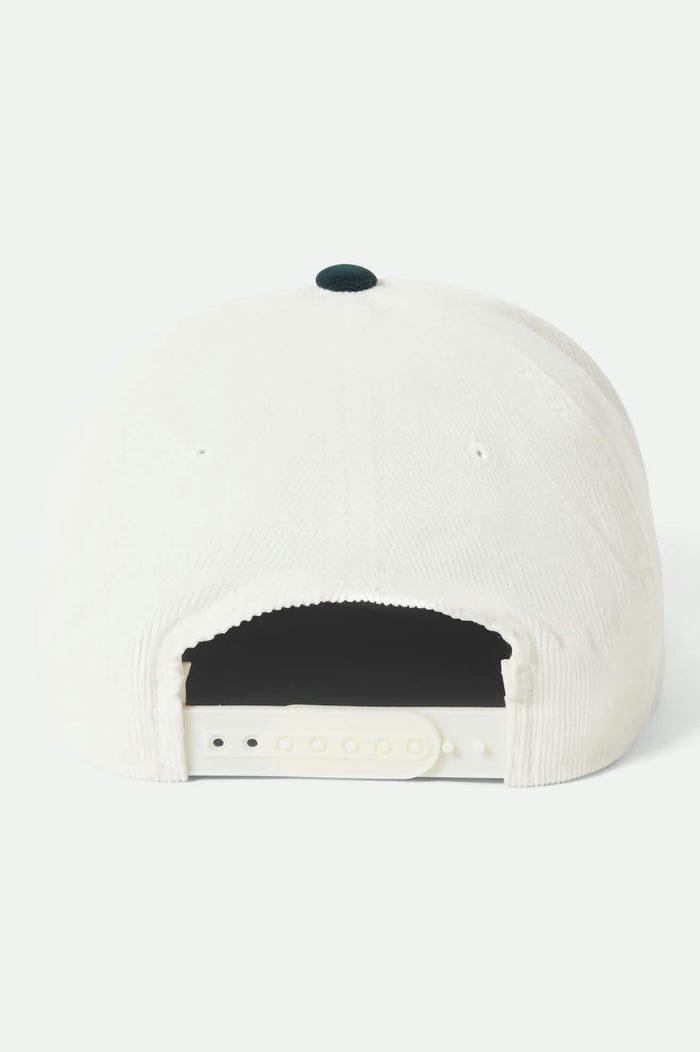 Brixton Corduroy Snapback - Night Sage/Whitecap