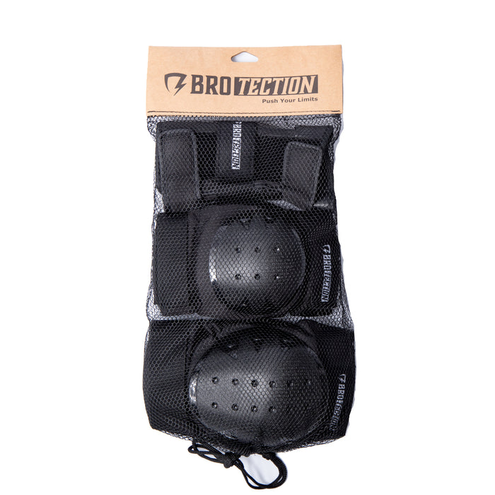 BroTection Basic Protection Schoner Set Black
