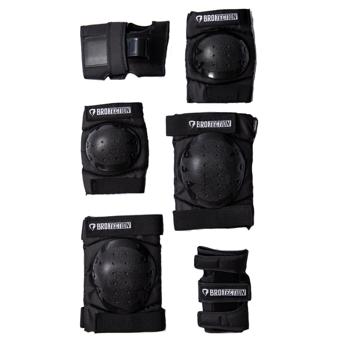 BroTection Basic Protection Schoner Set Black