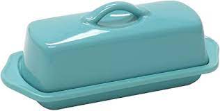Butter Dish Aqua