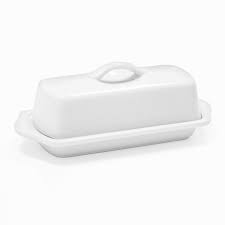 Butter Dish White
