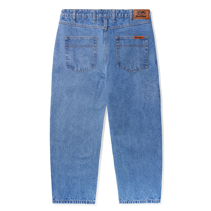 Butter Goods Baggy Denim Jeans Washed Indigo