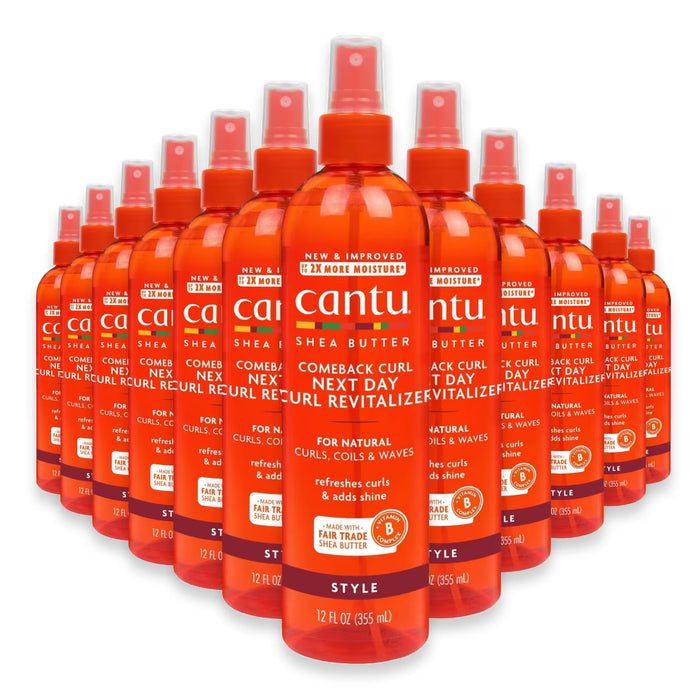 Cantu Comeback Curl Next Day Curl Revitalizer - 12 oz - 12 Pack