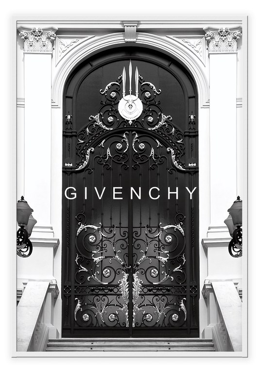 Canvas Print 50x70cm / White Grandiosa Givenchy Grandiosa Givenchy Wall Art : Ready to hang framed artwork. Brand