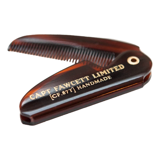 Captain Fawcett's sammenleggbar bartekam / mustasjekam