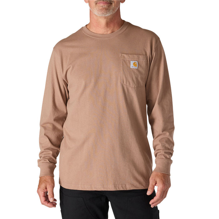 Carhartt Men's Loose Fit Heavyweight Long-Sleeve Pocket T-Shirt