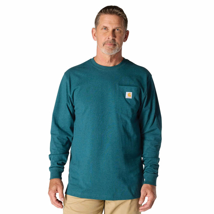 Carhartt Men's Loose Fit Heavyweight Long-Sleeve Pocket T-Shirt