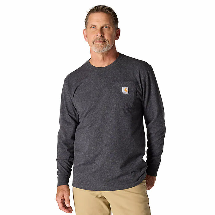 Carhartt Men's Loose Fit Heavyweight Long-Sleeve Pocket T-Shirt
