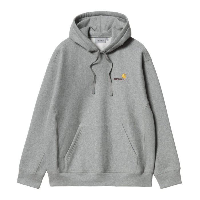 Carhartt WIP American Script Hoodie Grey Heather