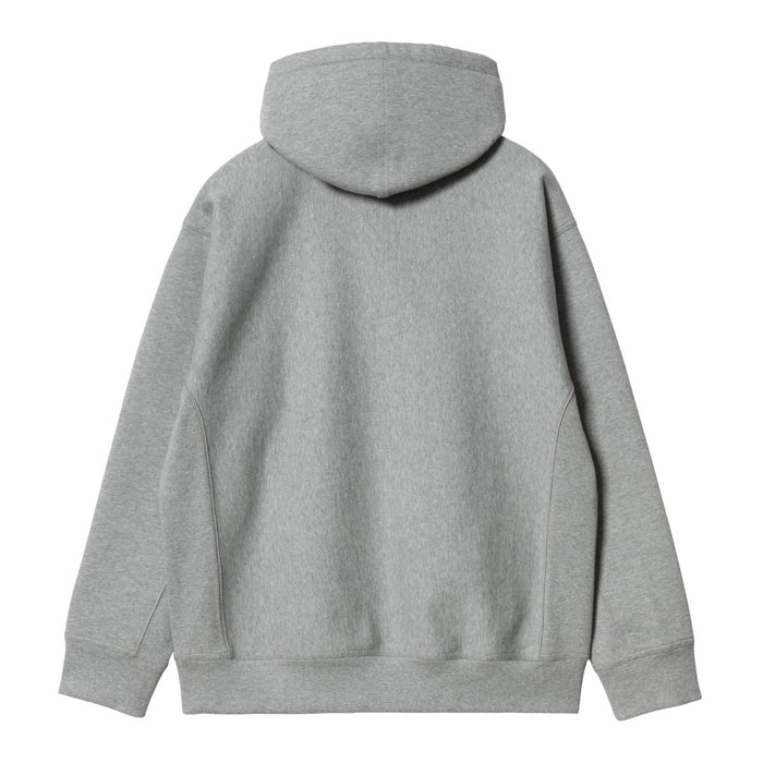 Carhartt WIP American Script Hoodie Grey Heather