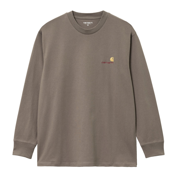 Carhartt WIP American Script Longsleeve Teide