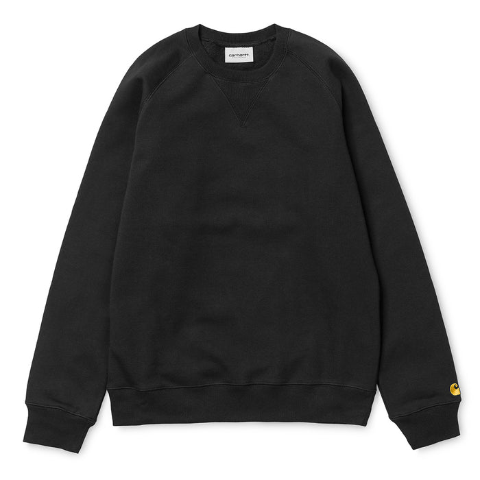Carhartt WIP Chase Crewneck Black/Gold