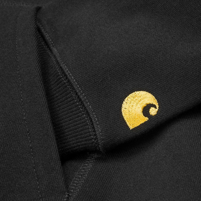Carhartt WIP Chase Hooded Black