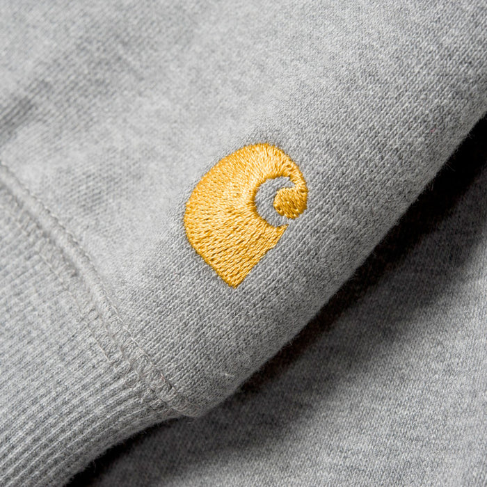 Carhartt WIP Chase Hooded Grey Heather