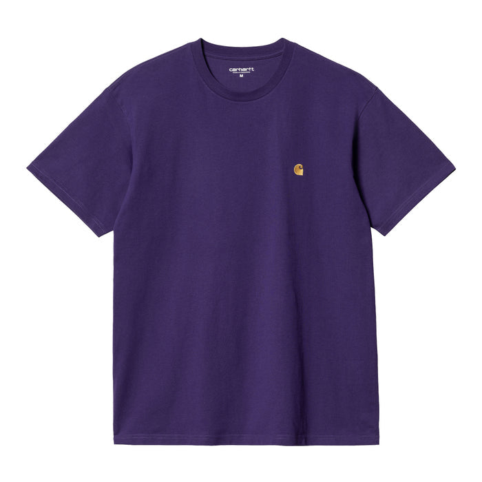 Carhartt WIP Chase T-Shirt Tyrian/Gold