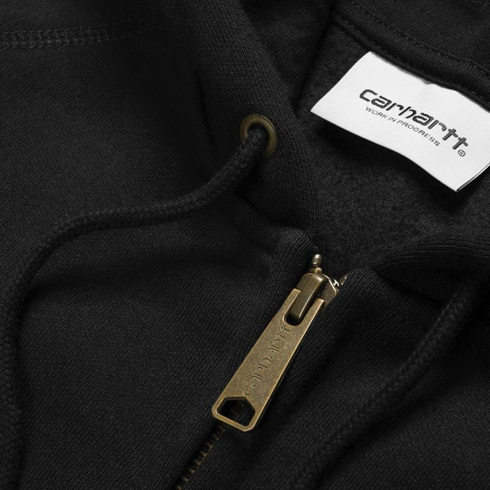 Carhartt WIP Chase Zip Jacket Hooded Black/Gold