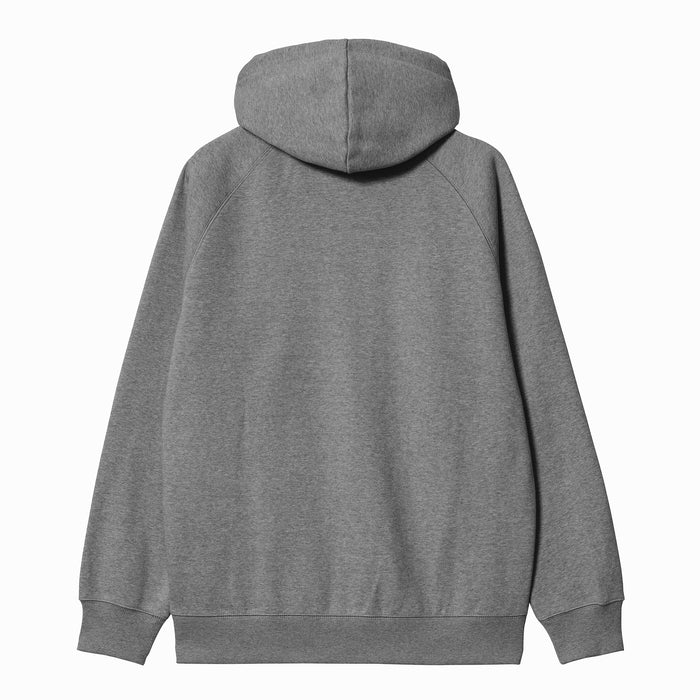 Carhartt WIP Chase Zip Jacket Hooded Dark Grey Heather/Gold
