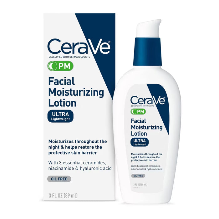 CeraVe PM Facial Moisturizing Lotion - 3 oz - 12 Pack