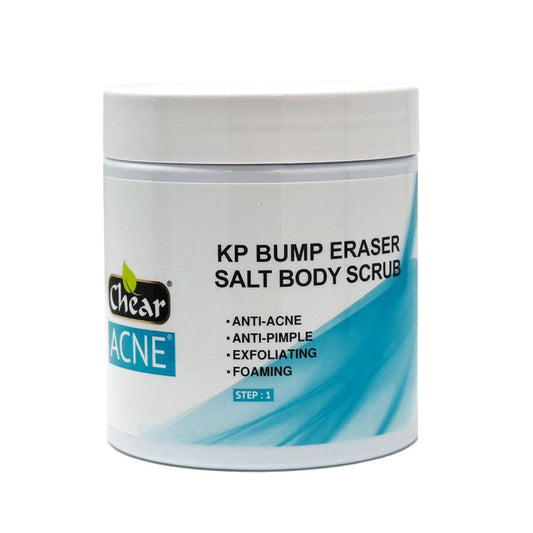 Chear KP Bump Eraser Body Scrub 300g | Keratosis Pilaris & Acne Body Scrub | Smooth Rough Skin, Strawberry Legs & Bacne | Salicylic Acid + Niacinamide