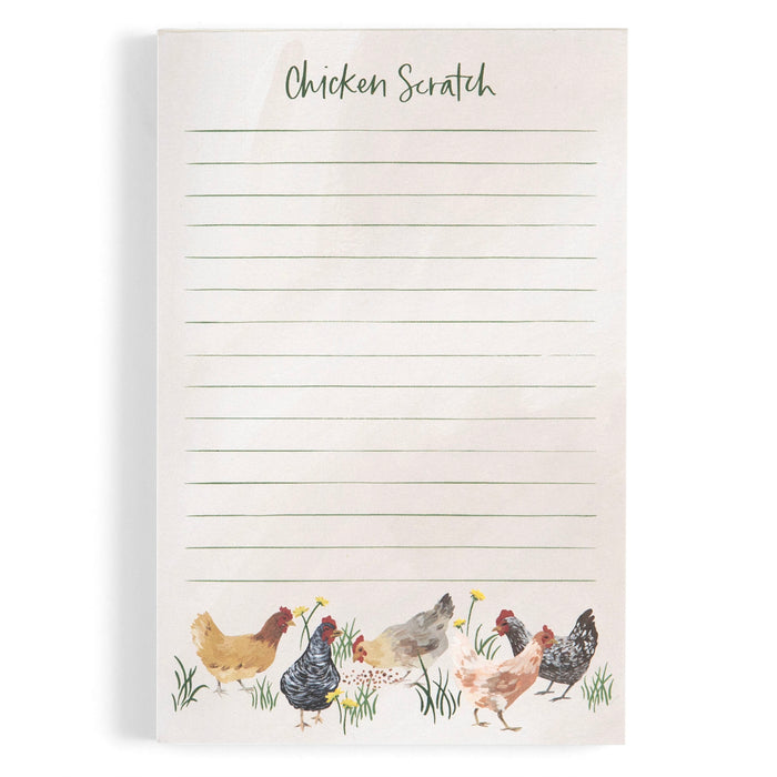Chicken Scratch Notepad #446964