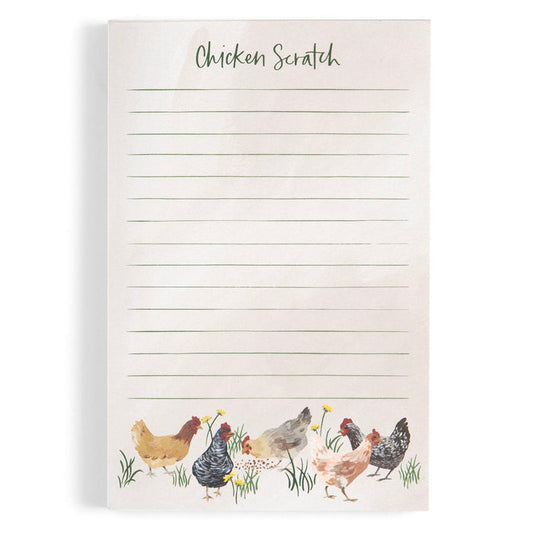 Chicken Scratch Notepad #446964