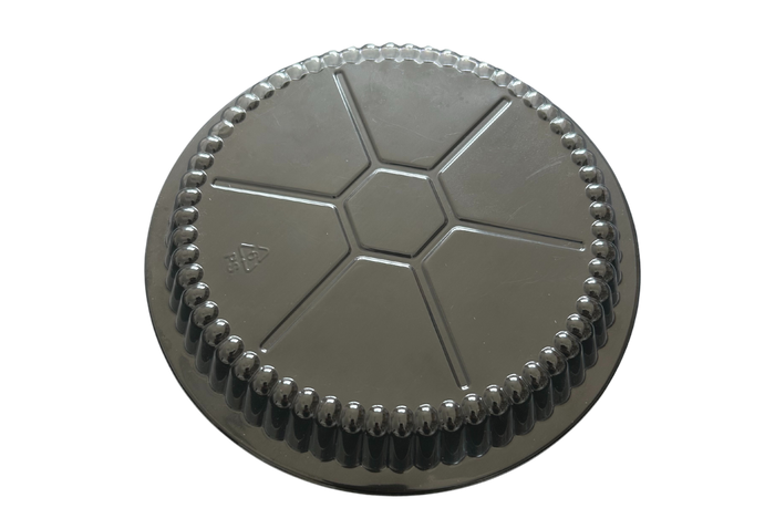 Clear Plastic Dome Lids for 7" Round Foil Take-Out Containers