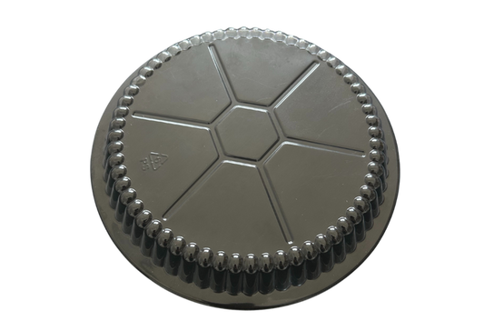 Clear Plastic Dome Lids for 7" Round Foil Take-Out Containers