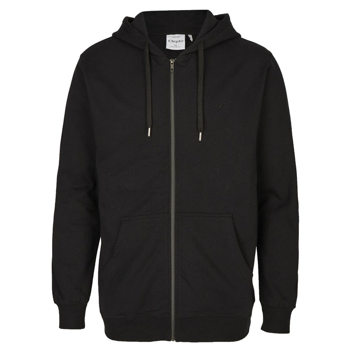Cleptomanicx Ligull Zip Hoodie Black