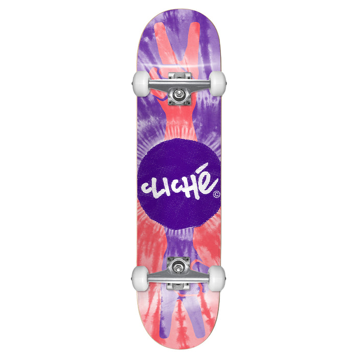 Cliche Peace Purpe/Red 8.0 Komplettboard